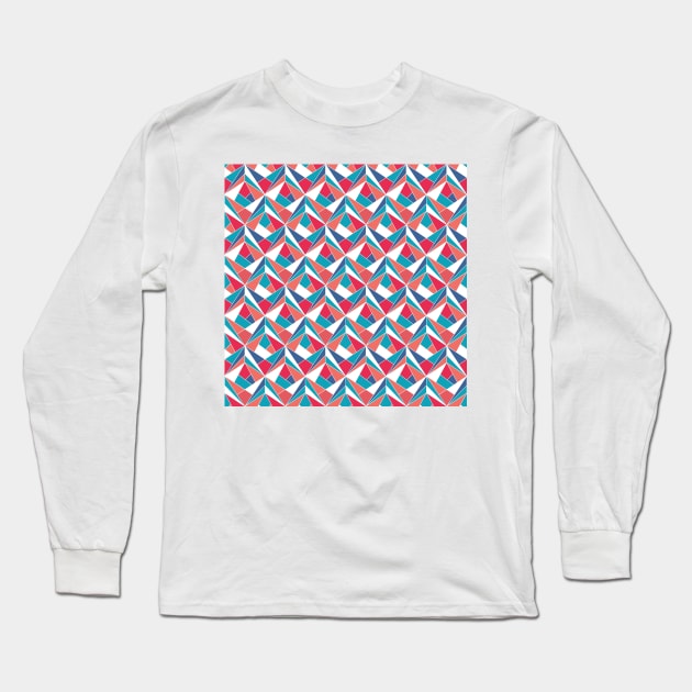 Geometric pattern Long Sleeve T-Shirt by Unalome_Designs